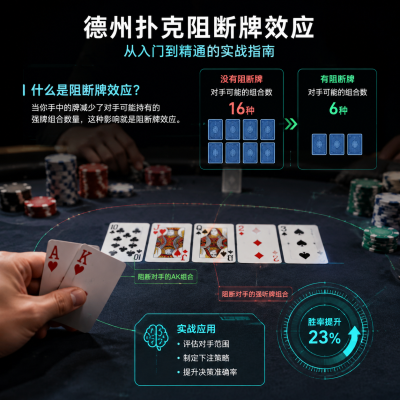德州扑克阻断牌效应：从入门到精通的实战指南