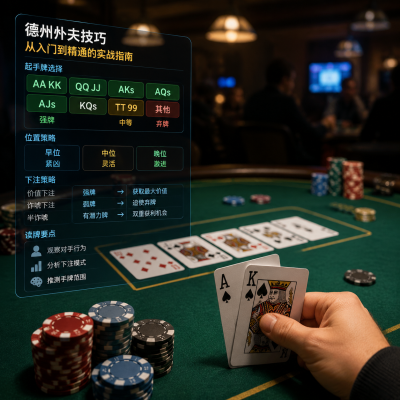 德州扑克技巧：从入门到精通的实战指南