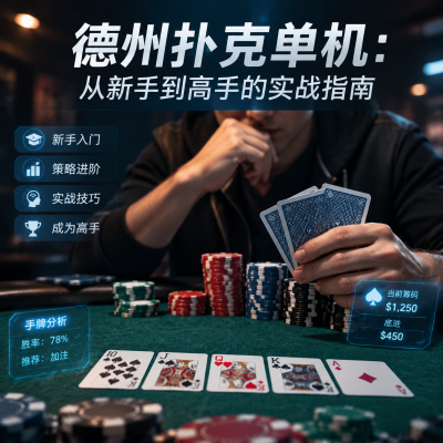 德州扑克单机：从新手到高手的实战指南