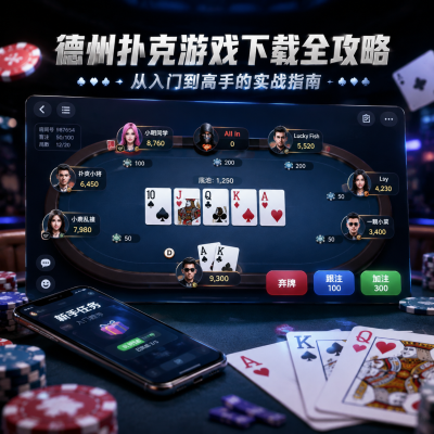 德州扑克游戏下载全攻略：从入门到高手的实战指南