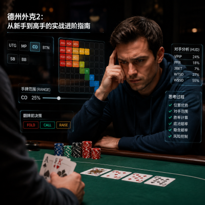 德州扑克2：从新手到高手的实战进阶指南
