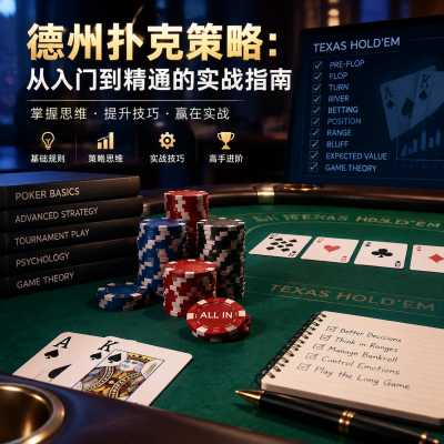 德州扑克策略：从入门到精通的实战指南