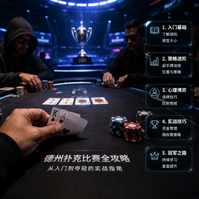 德州扑克比赛全攻略：从入门到夺冠的实战指南