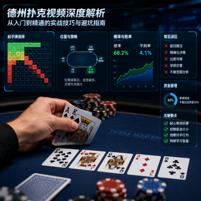 德州扑克视频深度解析：从入门到精通的实战技巧与避坑指南
