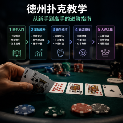 德州扑克教学：从新手到高手的进阶指南