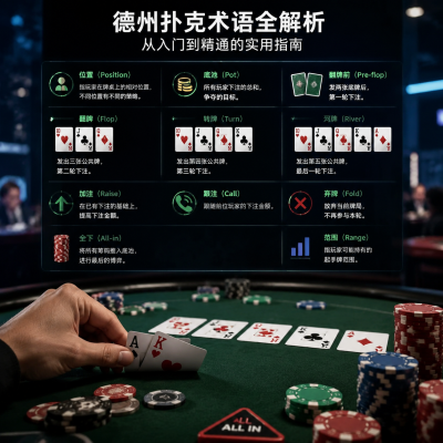 德州扑克术语全解析：从入门到精通的实用指南