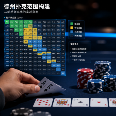 德州扑克范围构建：从新手到高手的实战指南