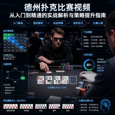 德州扑克比赛视频：从入门到精通的实战解析与策略提升指南