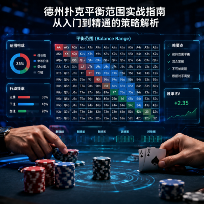 德州扑克平衡范围实战指南：从入门到精通的策略解析