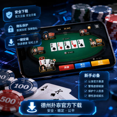 德州扑克官方下载：新手必备的安全获取指南与避坑技巧