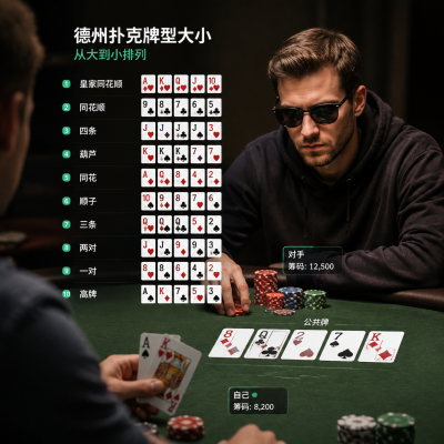 德州扑克大小全解析：从规则到策略的深度指南