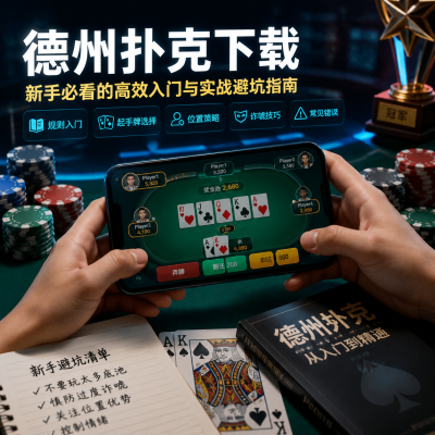 德州扑克下载：新手必看的高效入门与实战避坑指南