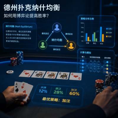 德州扑克纳什均衡：如何用博弈论提高胜率？